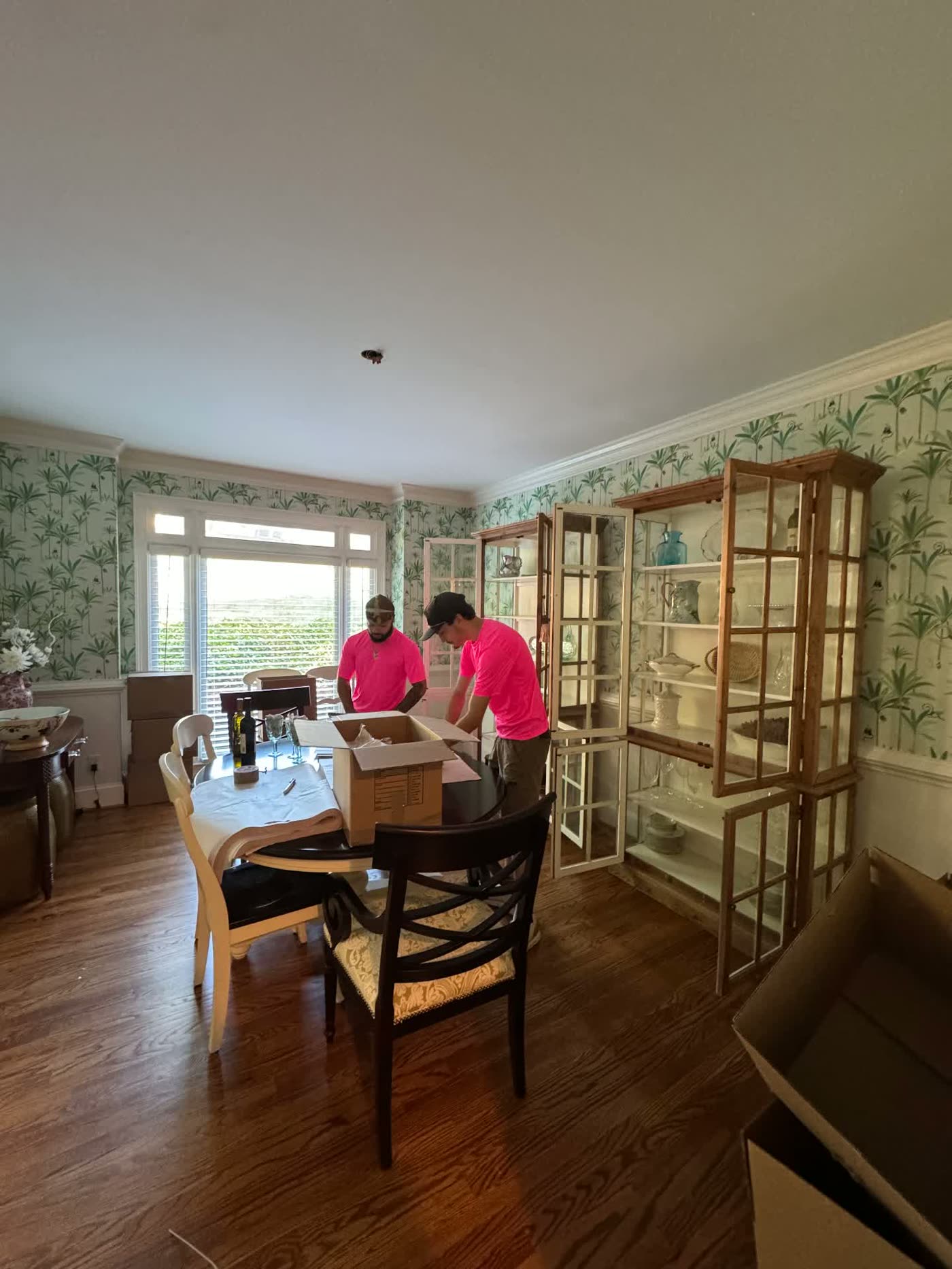 EZ As Pie crew: China cabinets and heirlooms, piece by piece